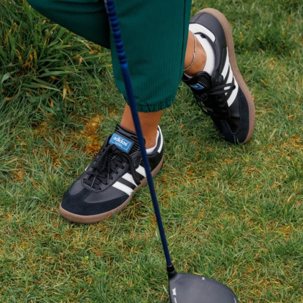 adidas Samba Golf Shoe Black Gum